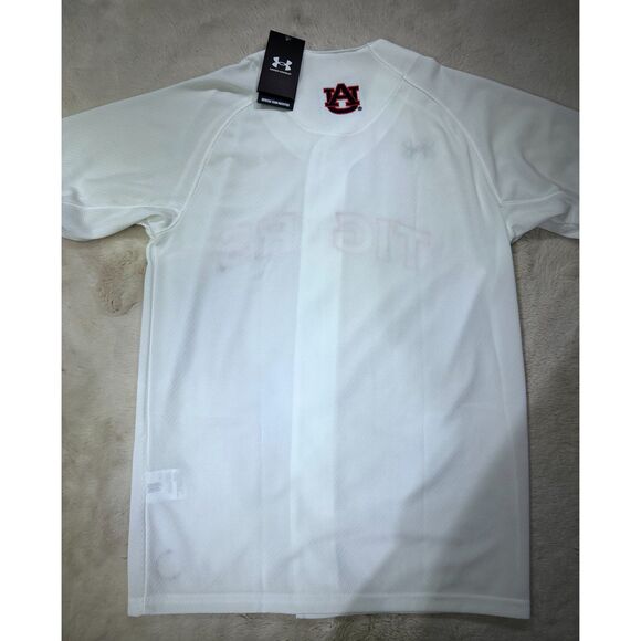 Under Armour Men Small  Vintage Auburn University Authentic Baseball Jersey - Picture 4 of 9